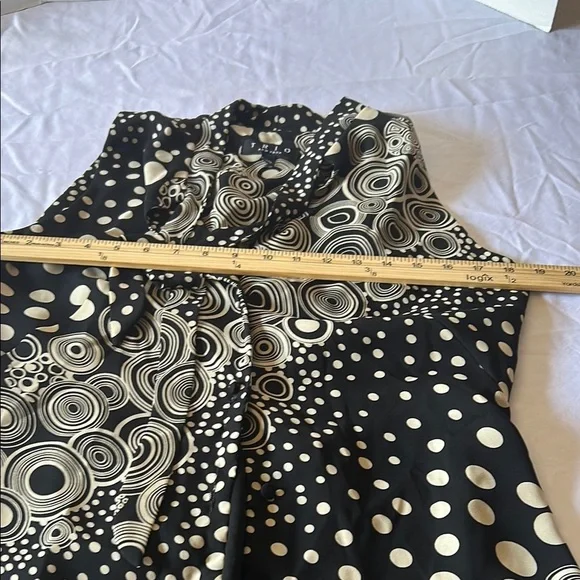 Trio New York Asymmetrical Black and White Dress - Picture 5 of 6